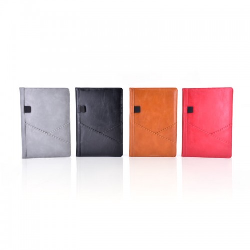 Hard Case PU Executive Notebook with Pen Slot